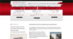Desktop Screenshot of effiplast.eu